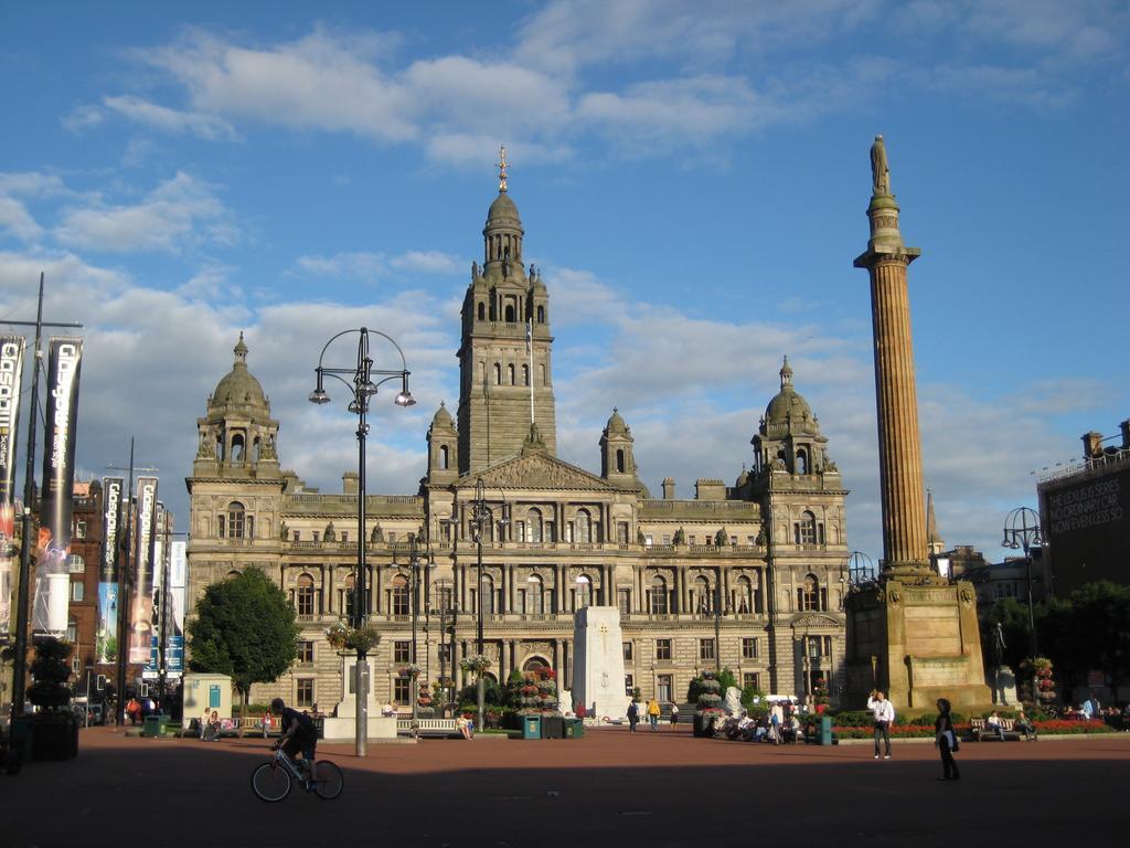 Glasgow Metro Albergue Exterior foto