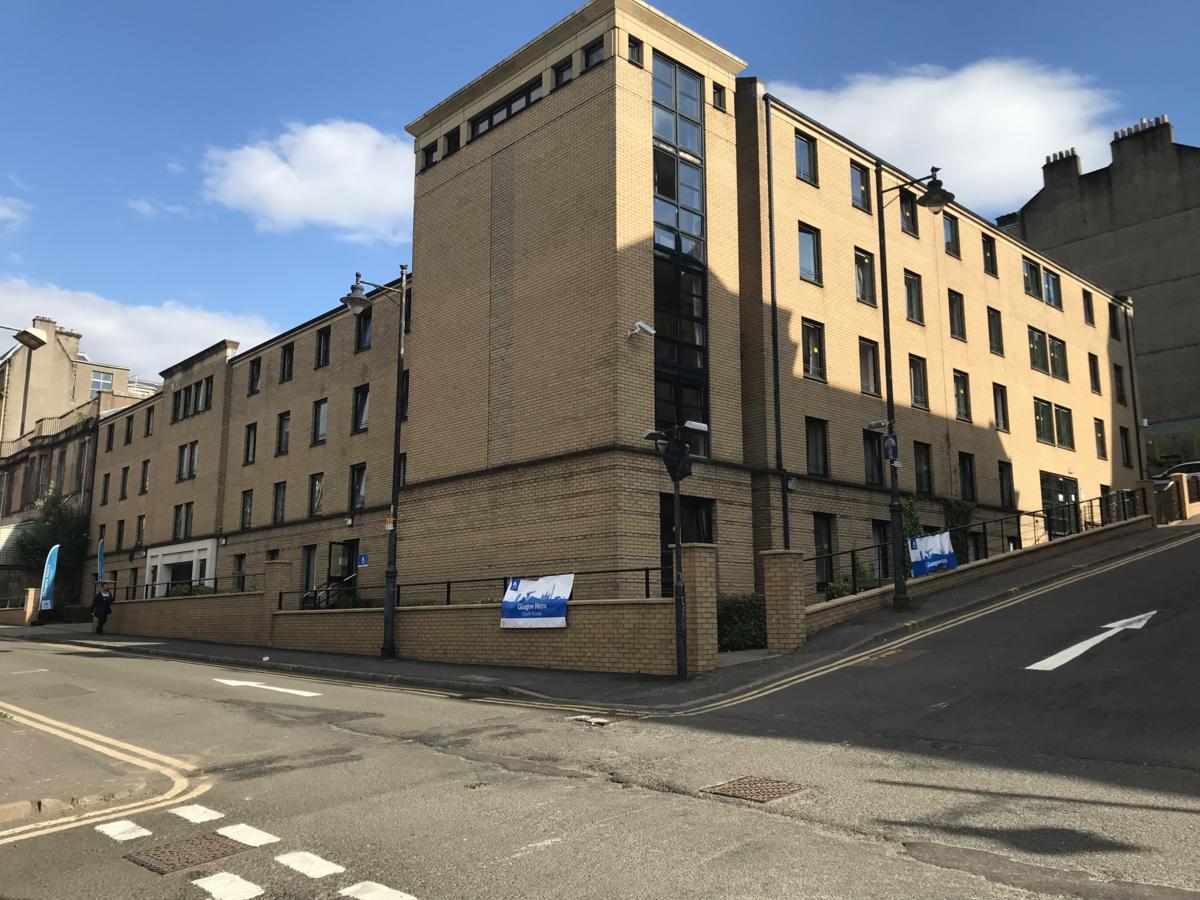 Glasgow Metro Albergue Exterior foto